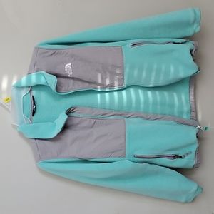 Teal/Grey North Face Girl's Jacket
